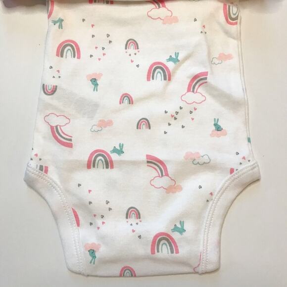 NWT Carter's Set of 3 Unicorn Onesies 3M - Picture 3 of 5